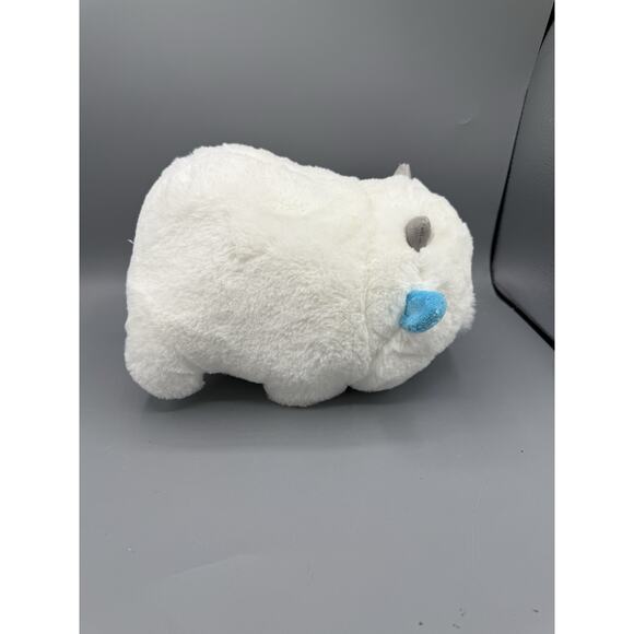 Aurora Palm Pals Yeti Plush Stuffed Animal White Blue 8” Cute Fluffy Toy NWT - Picture 2 of 7